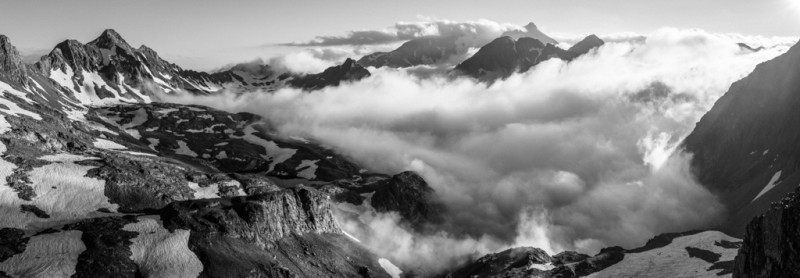 Mer de nuages depuis Soum Hérède Mer de nuages depuis Soum Hérède